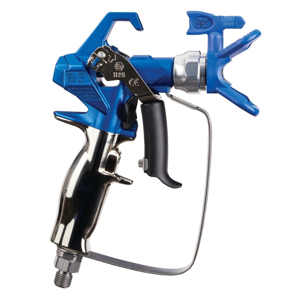 Pistola de pulverización sin aire PC de contratista con boquilla Switchtip RAC X 517