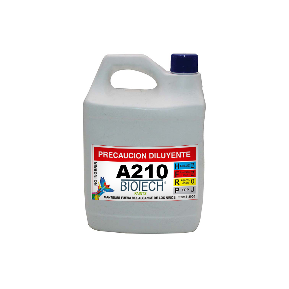 Diluyente Thinner Laca A210 Galón