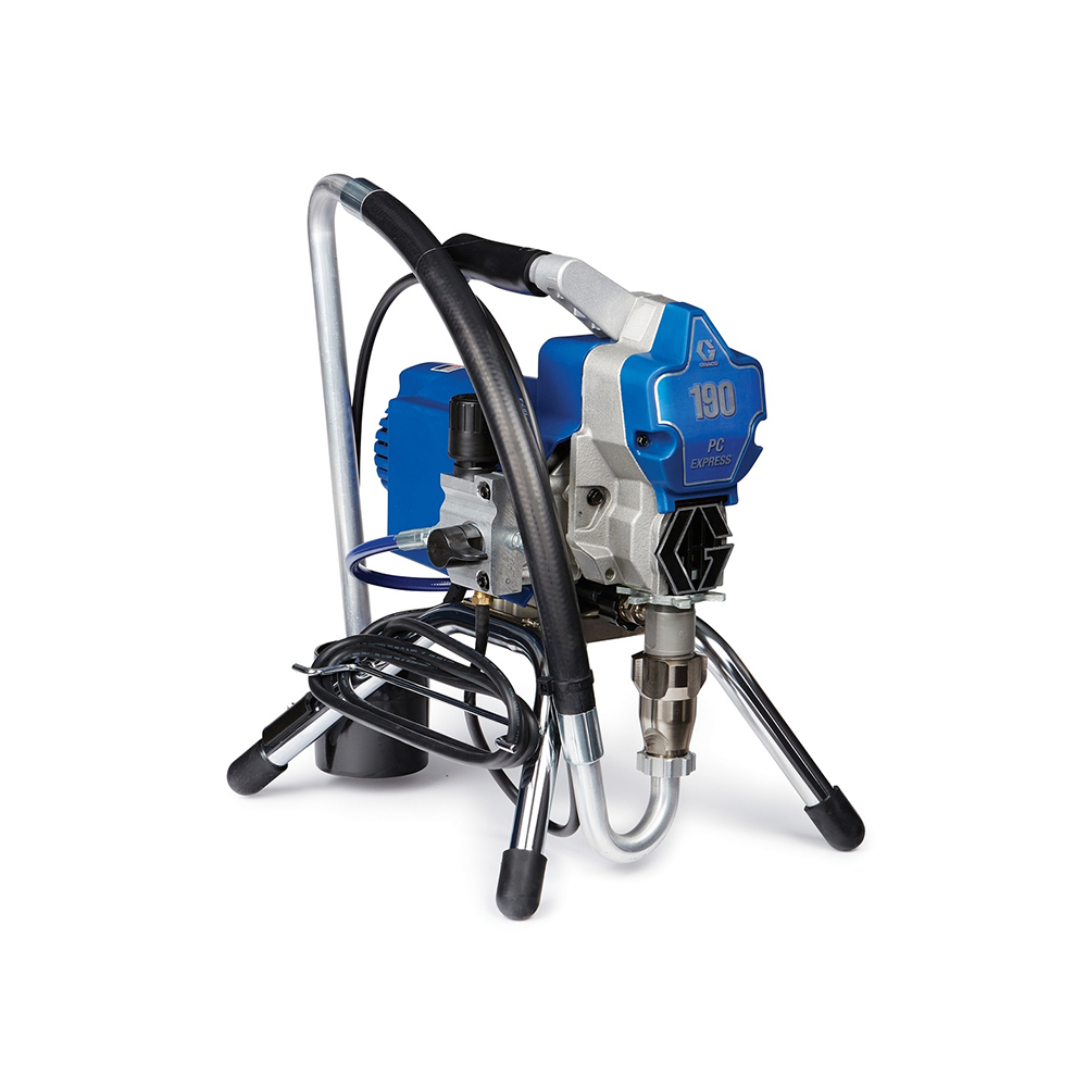 190 PC Express Electric Airless Sprayer, Stand, 120V