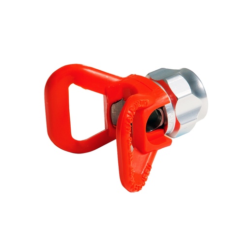 [243161] HandTite Red RAC 5 Tip Guard: 7/8-Inch Thread (Graco Standard)